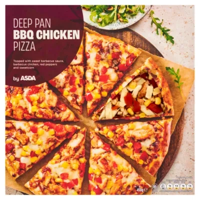 ASDA Deep Pan BBQ Chicken Pizza 450g