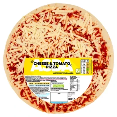 JUST ESSENTIALS by ASDA Just Essentials by  Cheese & Tomato Pizza 303g