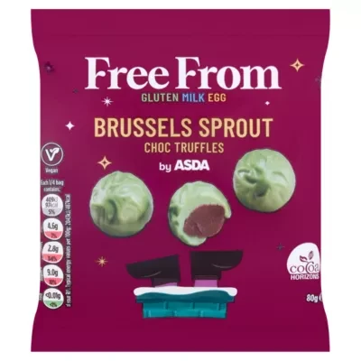 Free From by ASDA Brussels Sprout Choc Truffles 80g