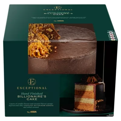 Exceptional by ASDA Exceptional Billionaire's Cake