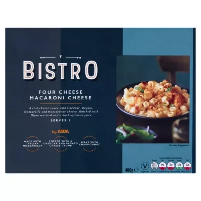 Bistro by ASDA Bistro by  Four Cheese Macaroni Cheese 400g
