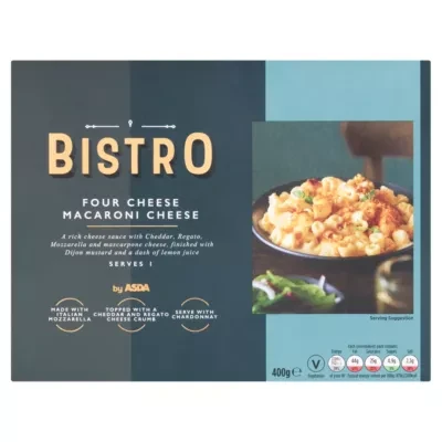 Bistro by ASDA Bistro by  Four Cheese Macaroni Cheese 400g