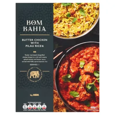 Bom Bahia by ASDA Bom Bahia Butter Chicken with Pilau Rice 400g