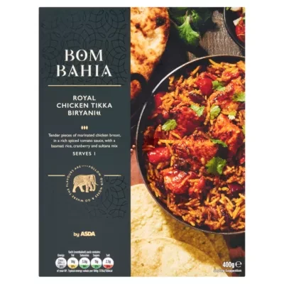 Bom Bahia by ASDA Bom Bahia Royal Chicken Tikka Biryani 400g