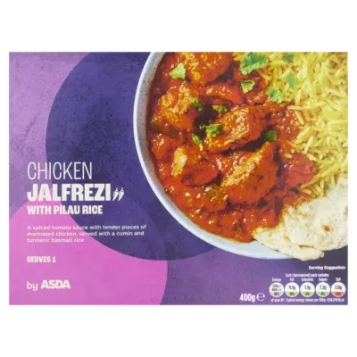 ASDA Chicken Jalfrezi with Pilau Rice 400g