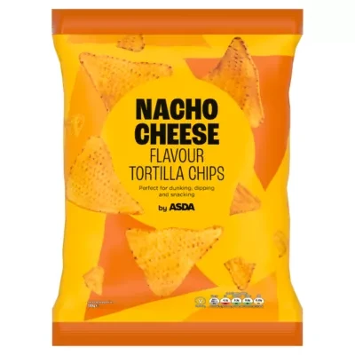 ASDA Nacho Cheese Flavour Tortilla Chips 180g