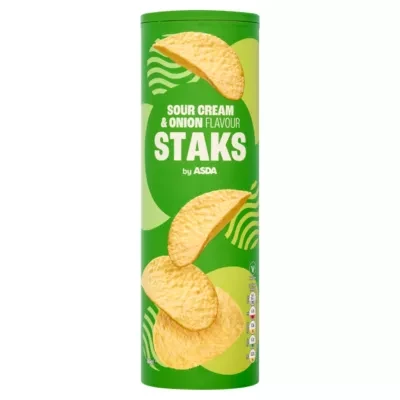 ASDA Sour Cream & Onion Flavour Staks 165g