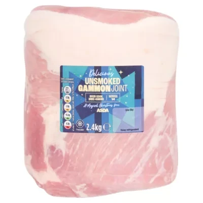 ASDA Delicious Unsmoked Gammon Joint 2.4kg