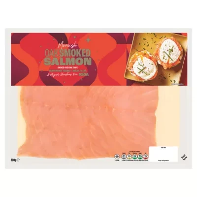 ASDA Classic Oak Smoked Salmon 300g