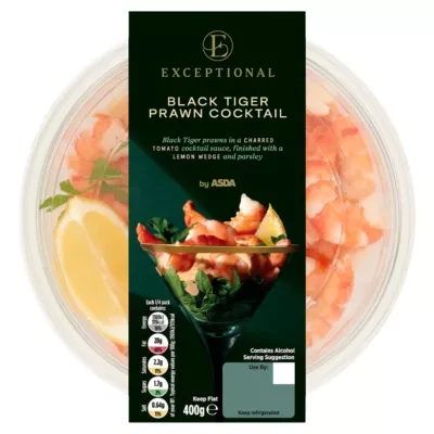 Exceptional by ASDA Exceptional by  Black Tiger Prawn Cocktail 400g