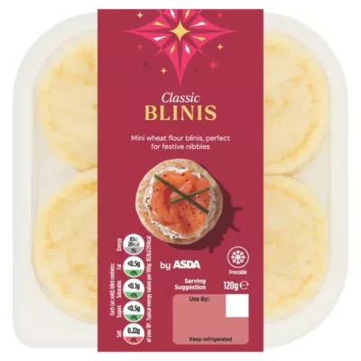 ASDA Classic Blinis 120g