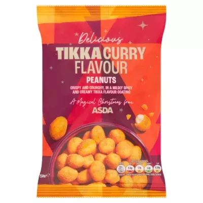 ASDA Merry Tikka Curry Flavour Crispy Peanuts 150g