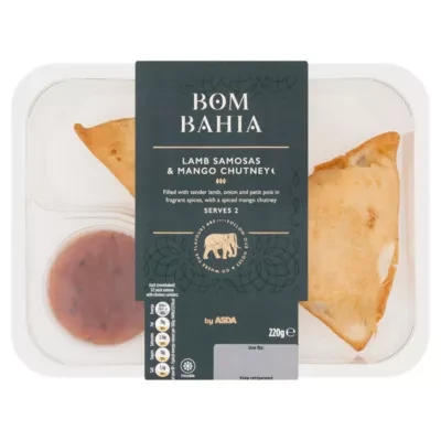 Bom Bahia by ASDA Bom Bahia 4 Lamb Samosas 200g