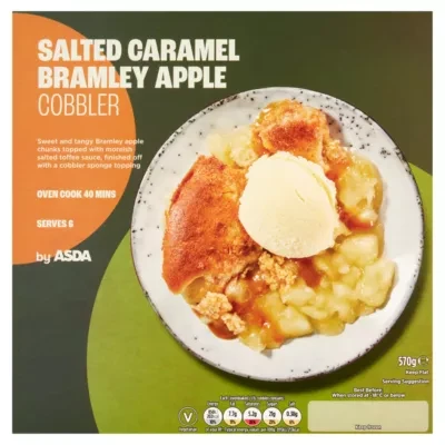 ASDA Salted Caramel Bramley Apple Cobbler 570g