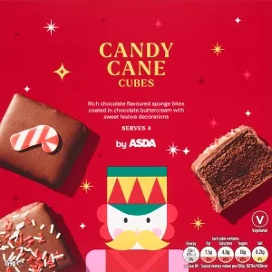 ASDA Candy Cane Cubes 159g