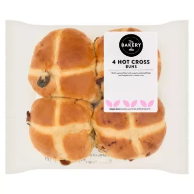The BAKERY at ASDA The Bakery at  4 Hot Cross Buns