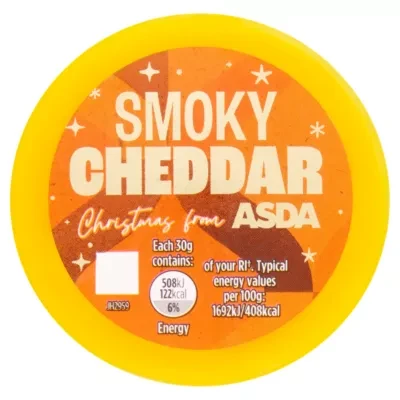 Asda Smoky Cheddar 90g