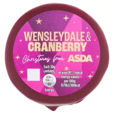 ASDA Wensleydale & Cranberry 90g