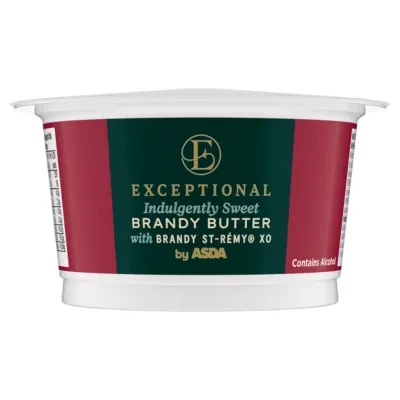 Exceptional by ASDA Exceptional Indulgently sweet Brandy Butter 200g