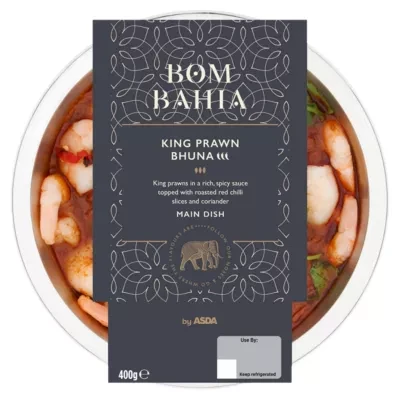 ASDA Bom Bahia King Prawn Bhuna 400g