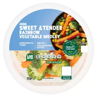 ASDA Sweet & Tender Rainbow Vegetable Medley 325g