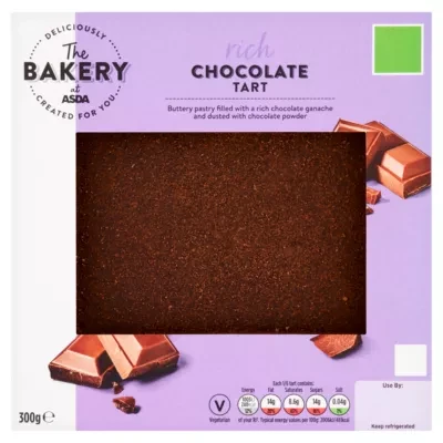 The BAKERY at ASDA Rich Chocolate Tart 300g