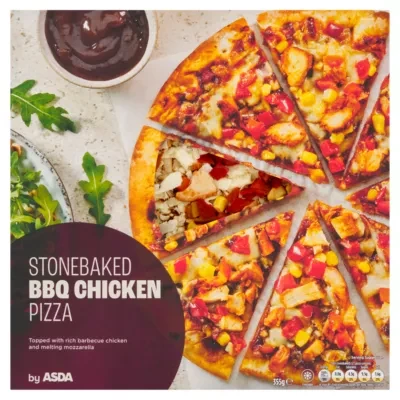 ASDA Stonebaked BBQ Chicken Pizza 355g