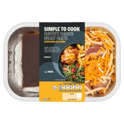 ASDA Simple to Cook Hunter's Chicken Breast Fillets 430g