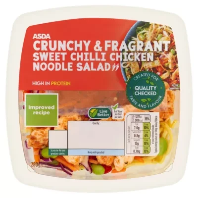 ASDA Sweet Chilli Chicken Noodle Salad 280g