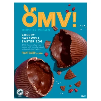 OMV! Plant Based OMV! Cherry Bakewell Easter Egg 160g