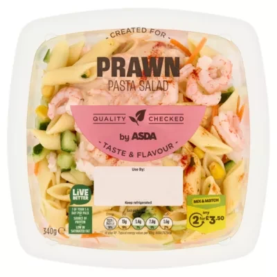 ASDA Prawn Pasta Salad 340g