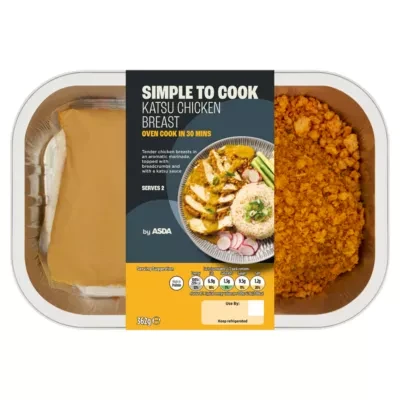 ASDA Simple to Cook Katsu Chicken Breast 362g