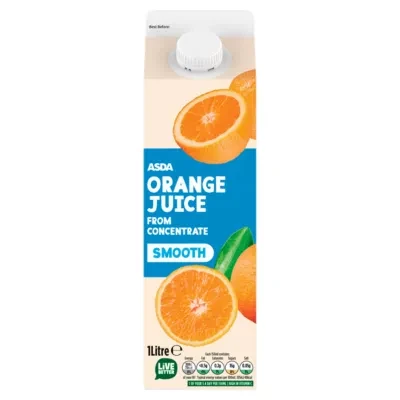 ASDA ASDA ORANGE JUICE 1 Litre