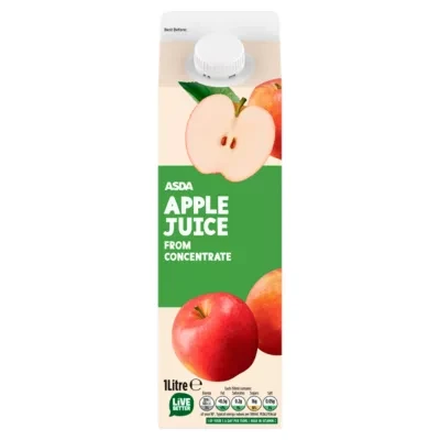 ASDA ASDA APPLE JUICE 1 Litre