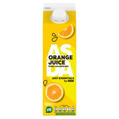 JUST ESSENTIALS by ASDA JUST ESSENTIALS by ASDA Orange Juice 1 Litre