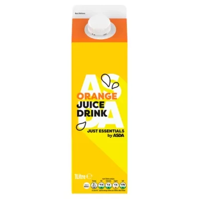 JUST ESSENTIALS by ASDA JUST ESSENTIALS by ASDA ORANGE JUICE DRINK 1 Litre