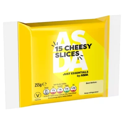 JUST ESSENTIALS by ASDA Just Essentials by  15 Cheesy Slices 255g