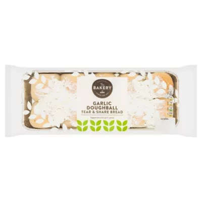 The BAKERY at ASDA The Bakery at  Garlic Doughball Tear & Share Bread 165g