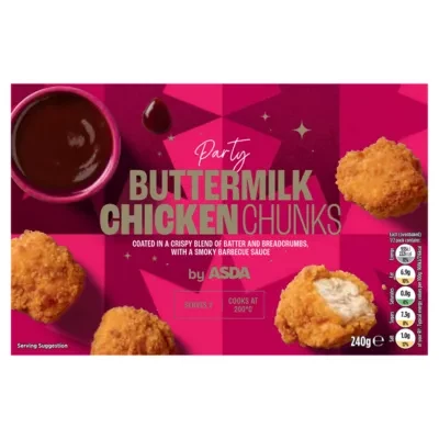 ASDA Party Buttermilk Chicken Chunks 240g
