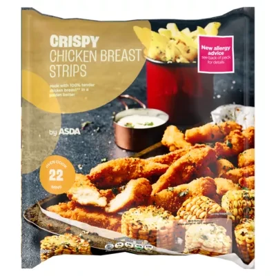 ASDA Crispy Chicken Breast Strips 400g