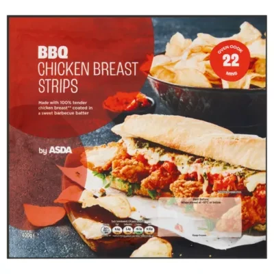 ASDA ASDA BBQ Chicken Breast Strips 400g