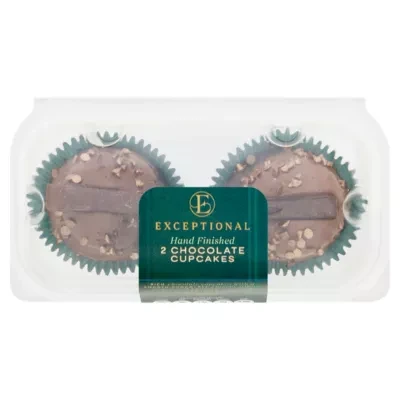 Exceptional by ASDA Exceptional by  2 Chocolate Cupcakes