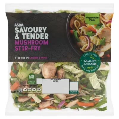 ASDA Savoury & Tender Mushroom Stir-Fry 320g