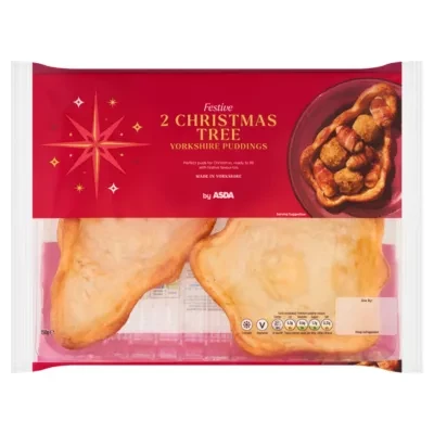 ASDA 2 Christmas Tree Yorkshire Puddings 150g