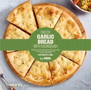 ASDA Cheesy Garlic Bread with Sourdough 268g