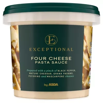 Exceptional by ASDA Four Cheese Pasta Sauce 350g