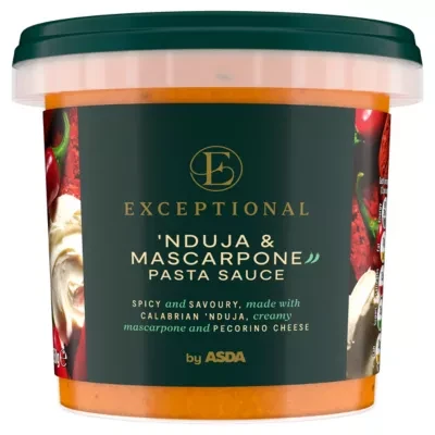 Exceptional by ASDA Exceptional by  'Nduja & Mascarpone Pasta Sauce 350g