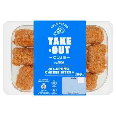 Takeout Club by ASDA Take-Out Club by  Jalapeño Cheese Bites 200g