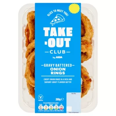 Takeout Club by ASDA Take-Out Club by  Gravy Battered Onion Rings 200g
