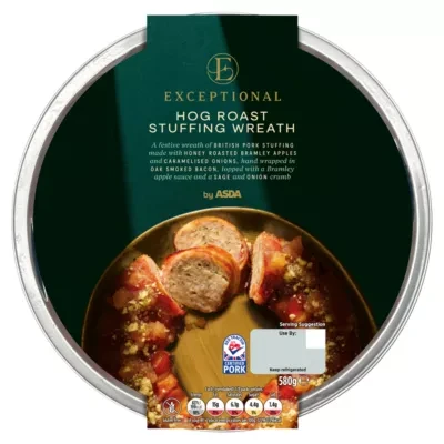 Exceptional by ASDA Hog Roast Stuffing Wreath 580g